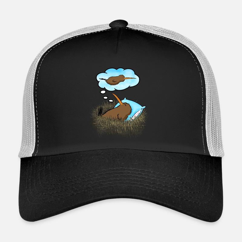 Kiwi Vogel Träumen Trucker Cap