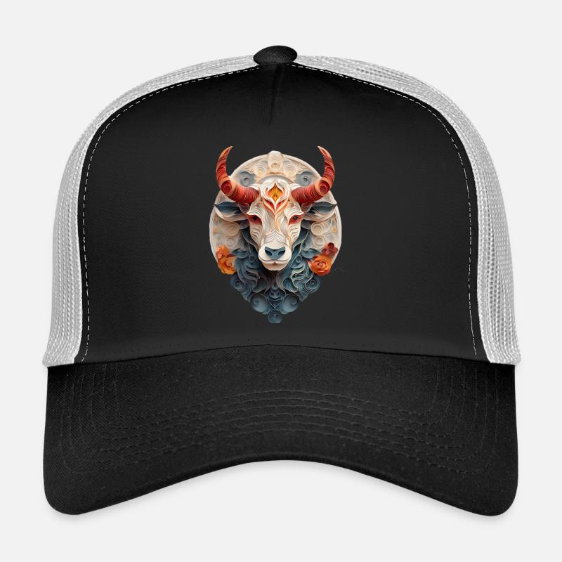 Signe du zodiaque Taureau Casquette trucker 