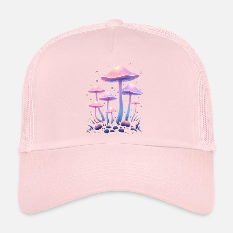 Conception de champignons magiques - Mystic Forest Casquette trucker 