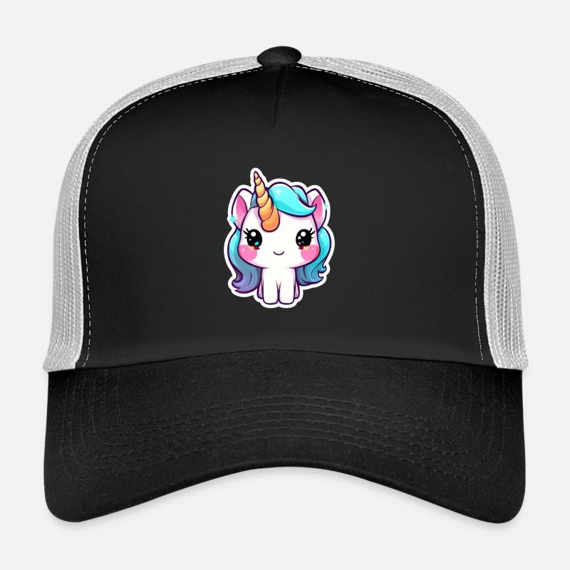 unicorn - Trucker Cap - black/stone grey