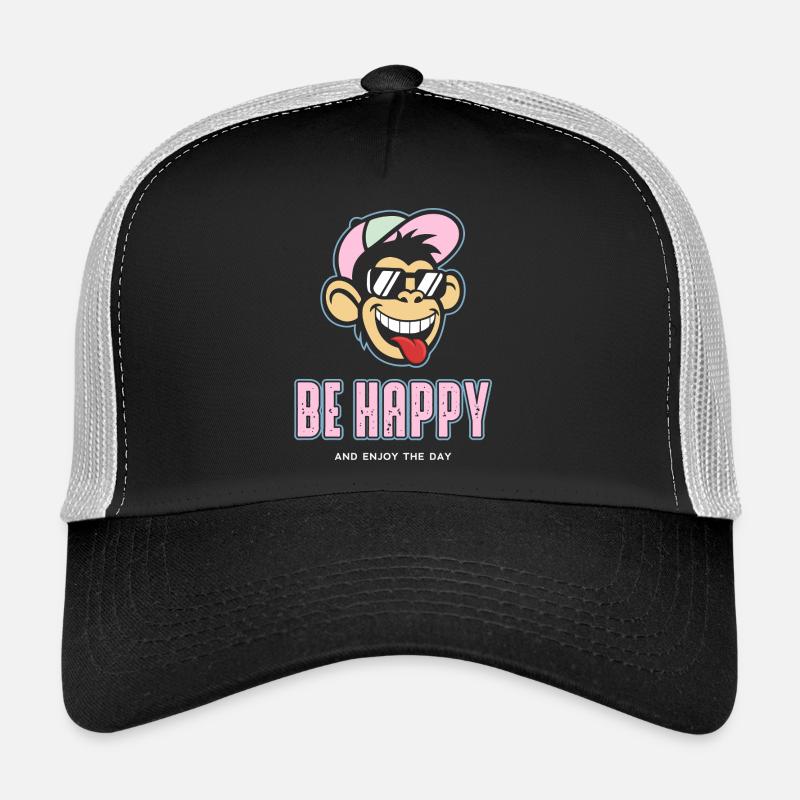 Sois heureux Casquette trucker 