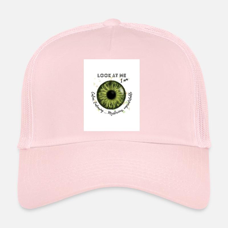Yeux vert ) Casquette trucker 