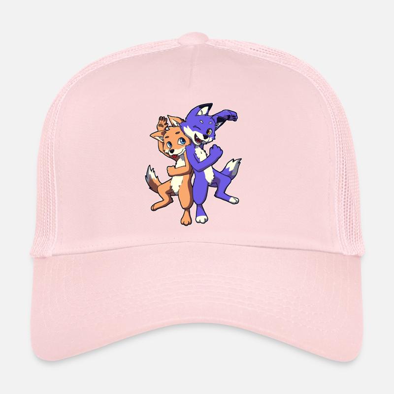 Poilu heureux Casquette trucker 