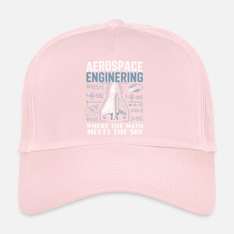 Aerospace Engineering Math Humor Design Casquette trucker 