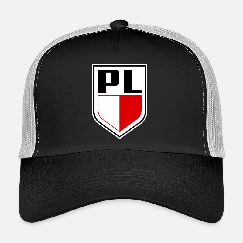 Polnische Flagge Nationalfarben Polnisch Trucker Cap