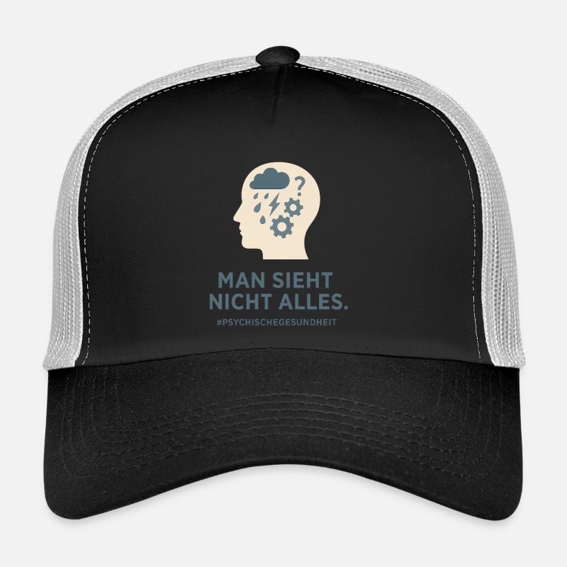 On ne voit pas tout. Casquette trucker 