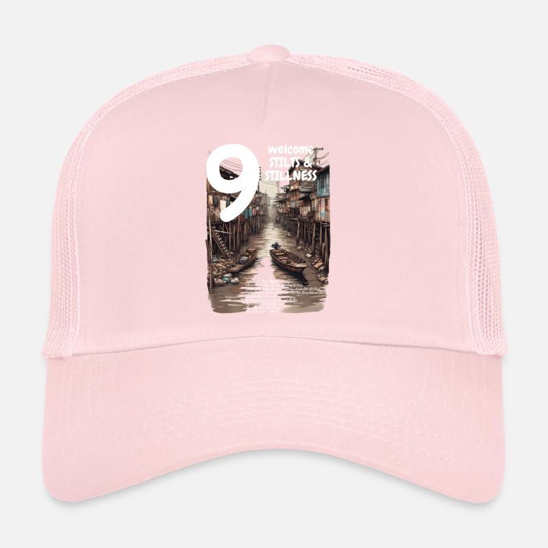 Canal Code Capuche sur pilotis Deep Khlong Streetwear Casquette trucker 