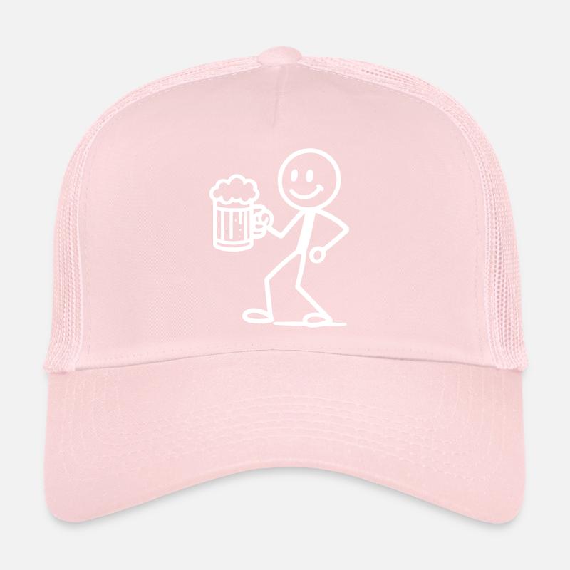 Bière Stick Figure Casquette trucker 