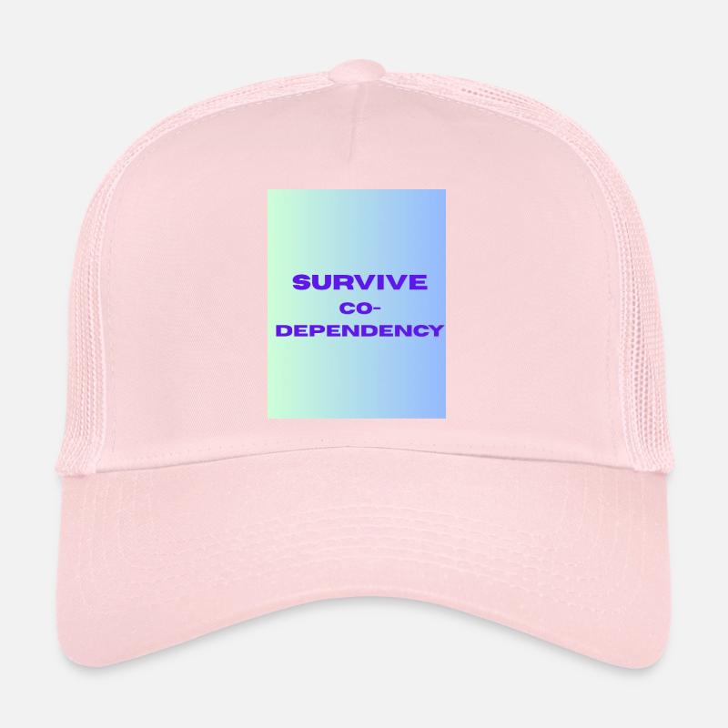 SURVIVE co dependency Casquette trucker 