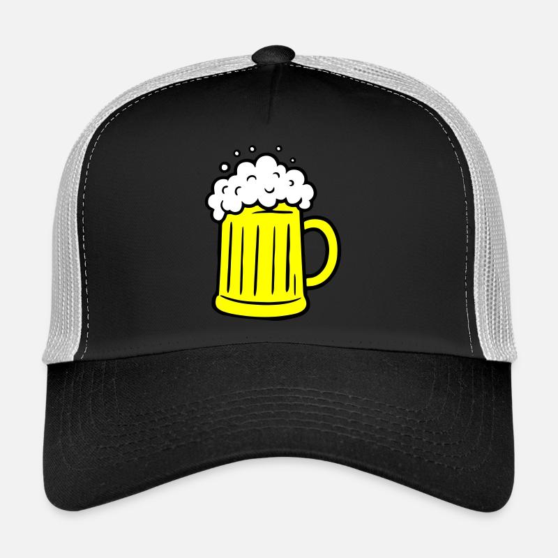 Bier Comic Bierglas Trucker Cap