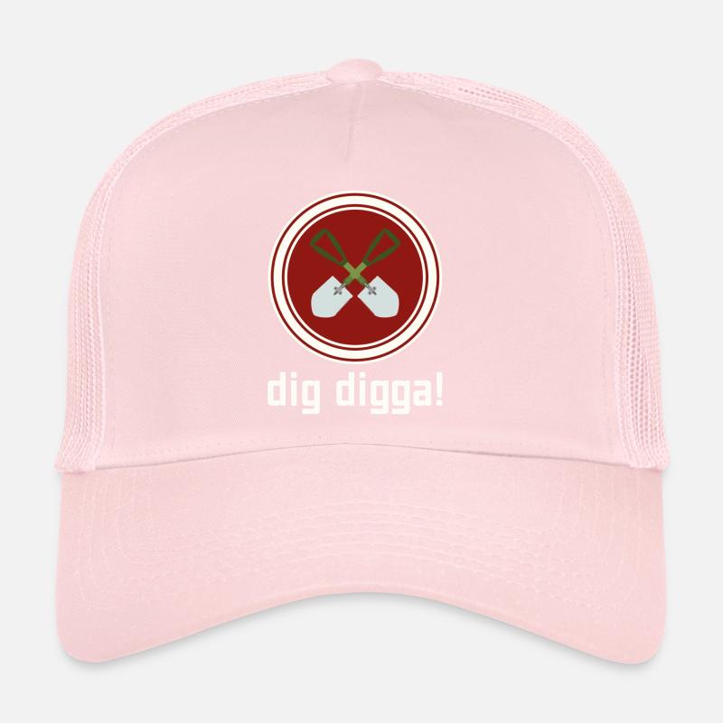 creuse digga ! Casquette trucker 
