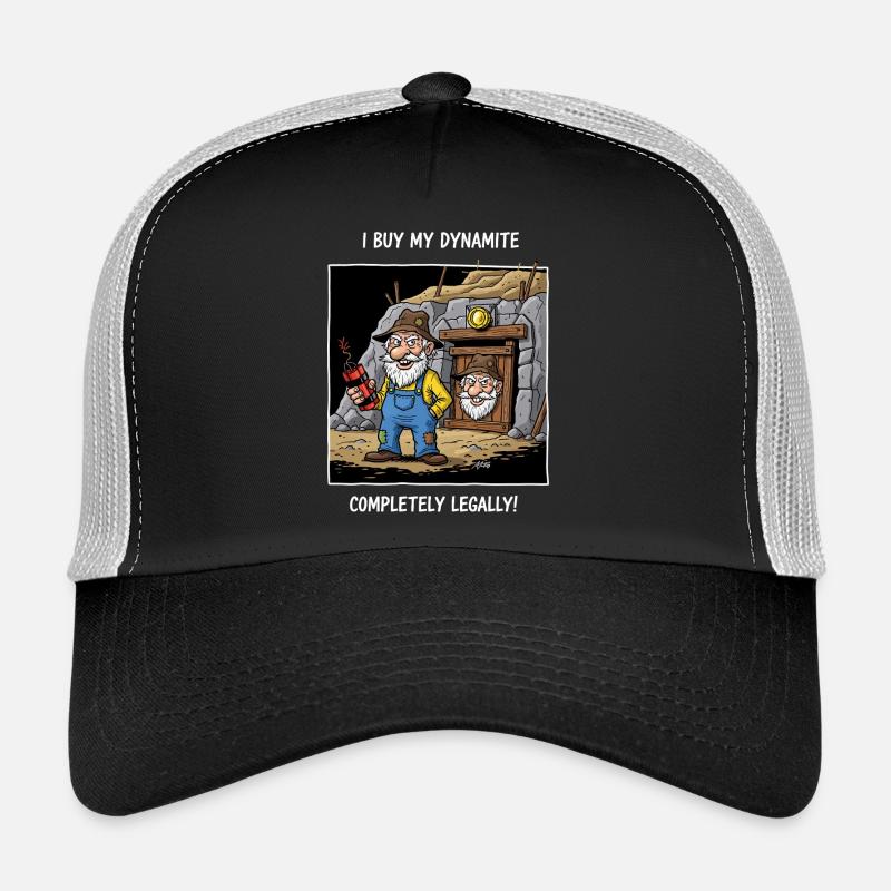 Dynamite Miner ! Casquette trucker 