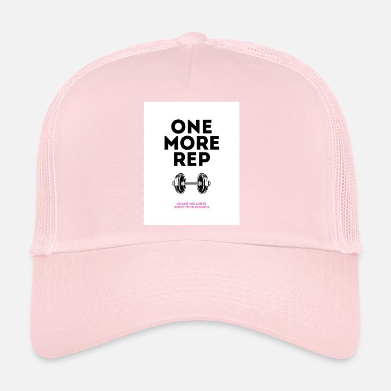 Gym Motivation Une conception de représentation de plus Casquette trucker 