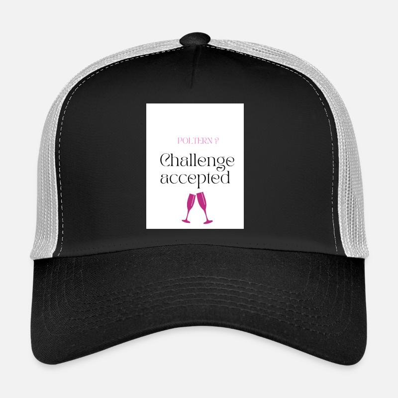 Die_letzten_stunden  - Trucker Cap - Schwarz/Steingrau