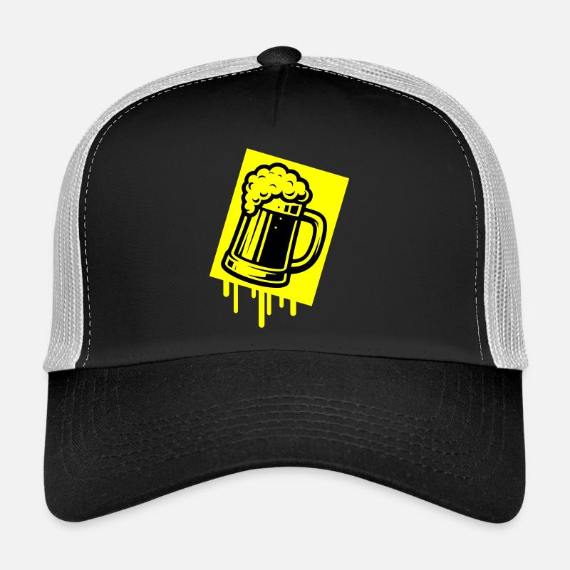 Chope à bière Icône de la bière Casquette trucker 