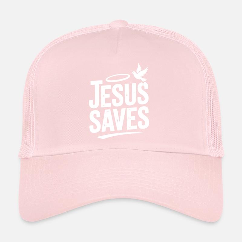 Jésus sauve Casquette trucker 