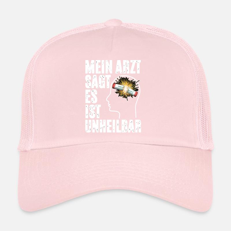 Pyrotechnie dans la tête Casquette trucker 