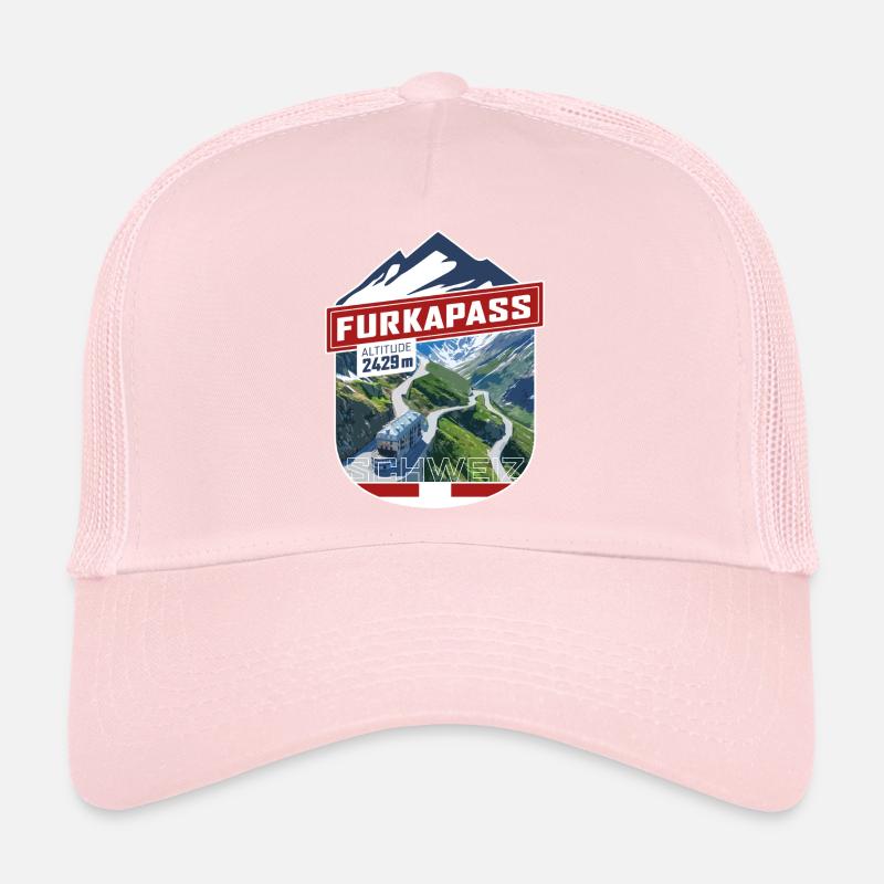 Sticker_CH_Furka Casquette trucker 