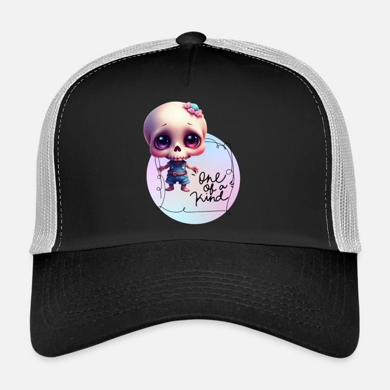 Squelette « Unique » Casquette trucker 