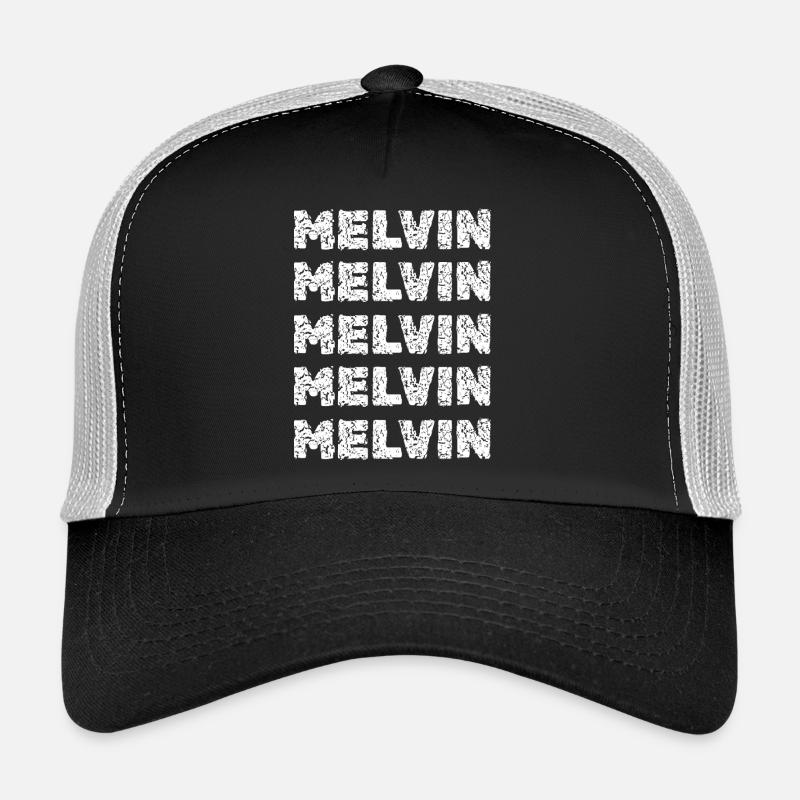 Cadeau pour Melvin Casquette trucker 