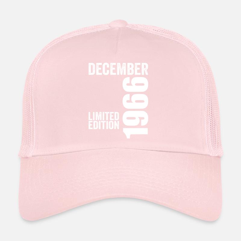 Retro Birthday Gift - December 1966 Trucker Cap