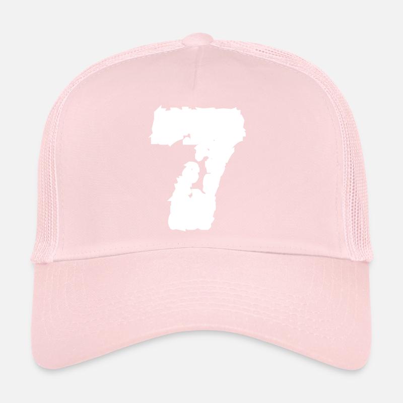 7 Number Seven Trucker Cap