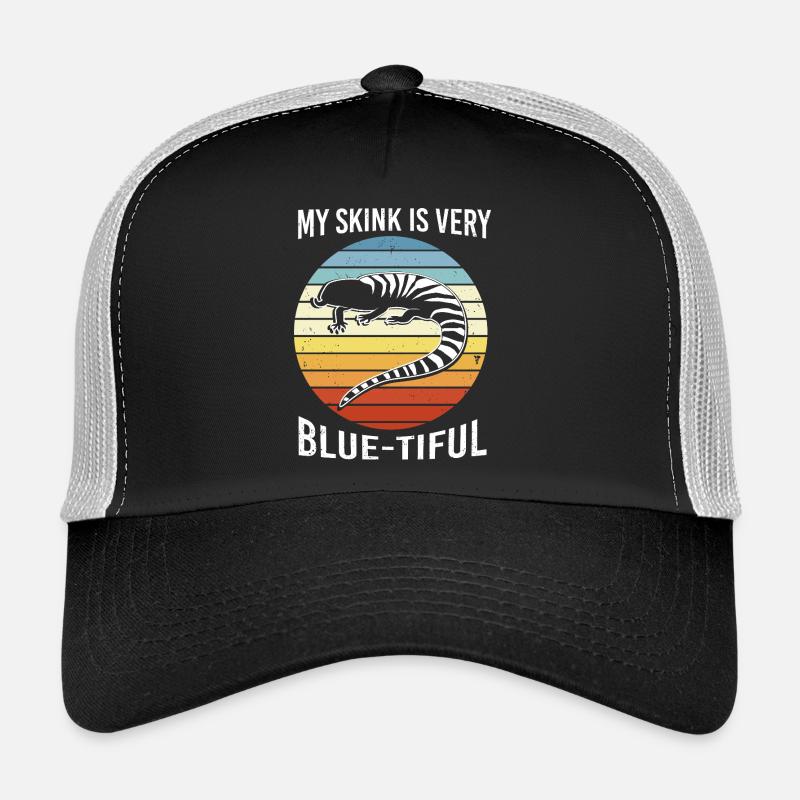 Lizard Blue Tongue Trucker Cap