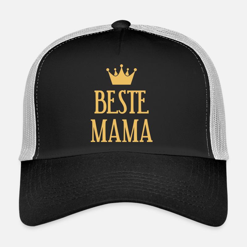 Meilleure Couronne de Maman Casquette trucker 