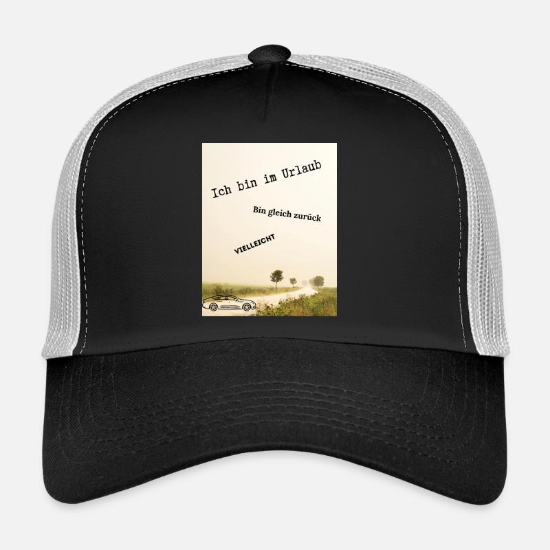 Ich_bin_im_Urlaub Trucker Cap