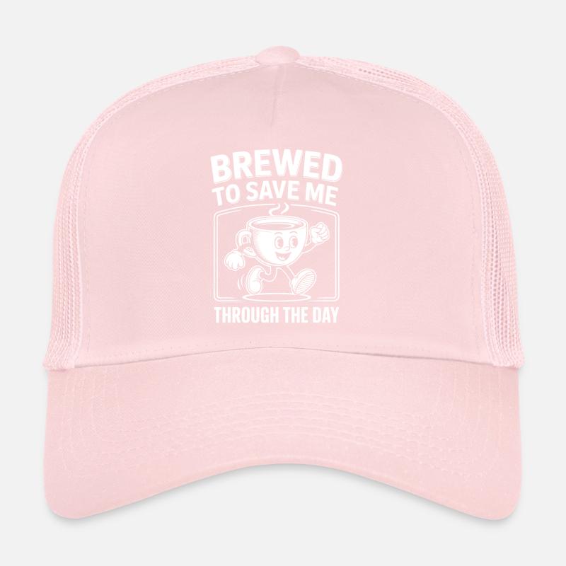 Le café sauve la situation Casquette trucker 