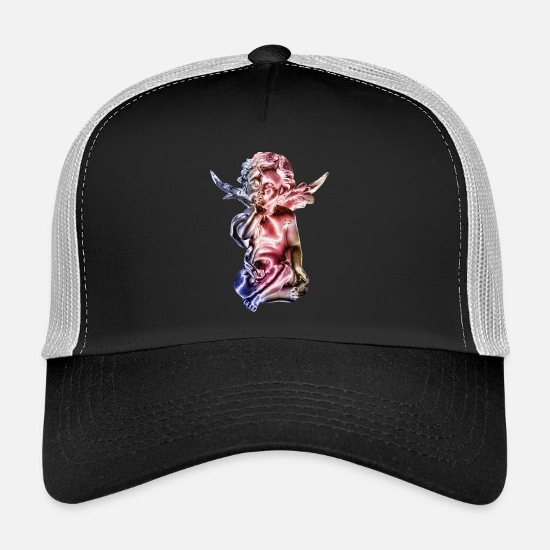 Engelskulptur Farbverlauf Trucker Cap