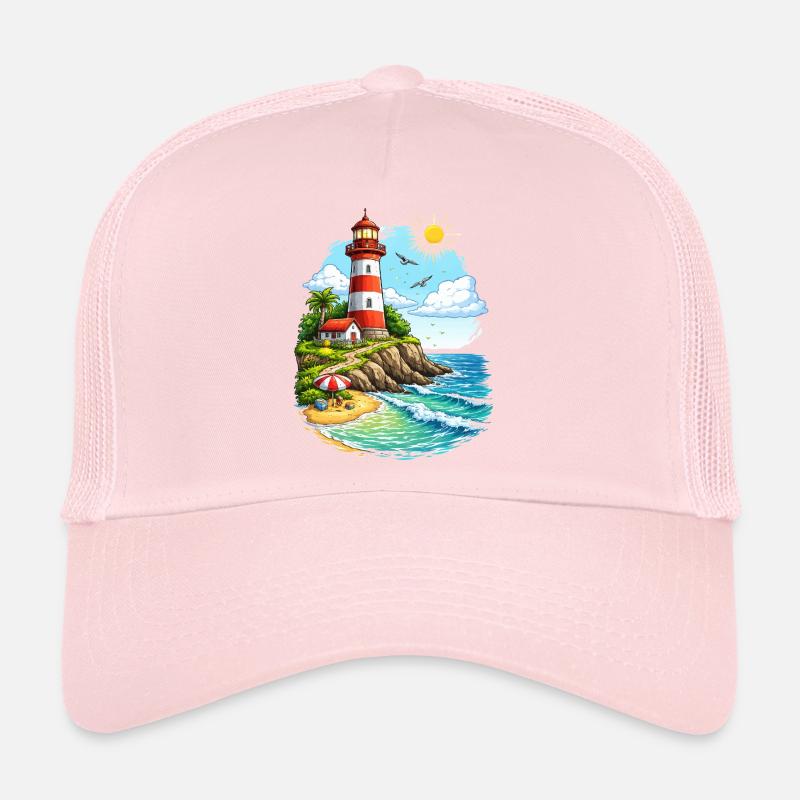 Phare Paradis Côtier Casquette trucker 