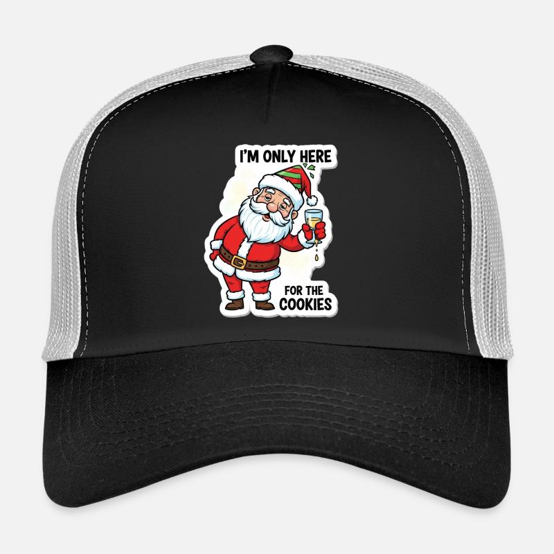 Santa Cookie Caper - Trucker Cap - black/stone grey