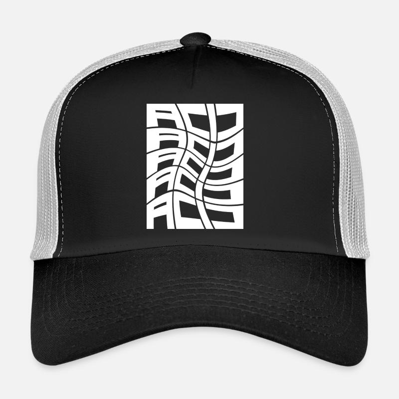Acid Techno Musik Trucker Cap