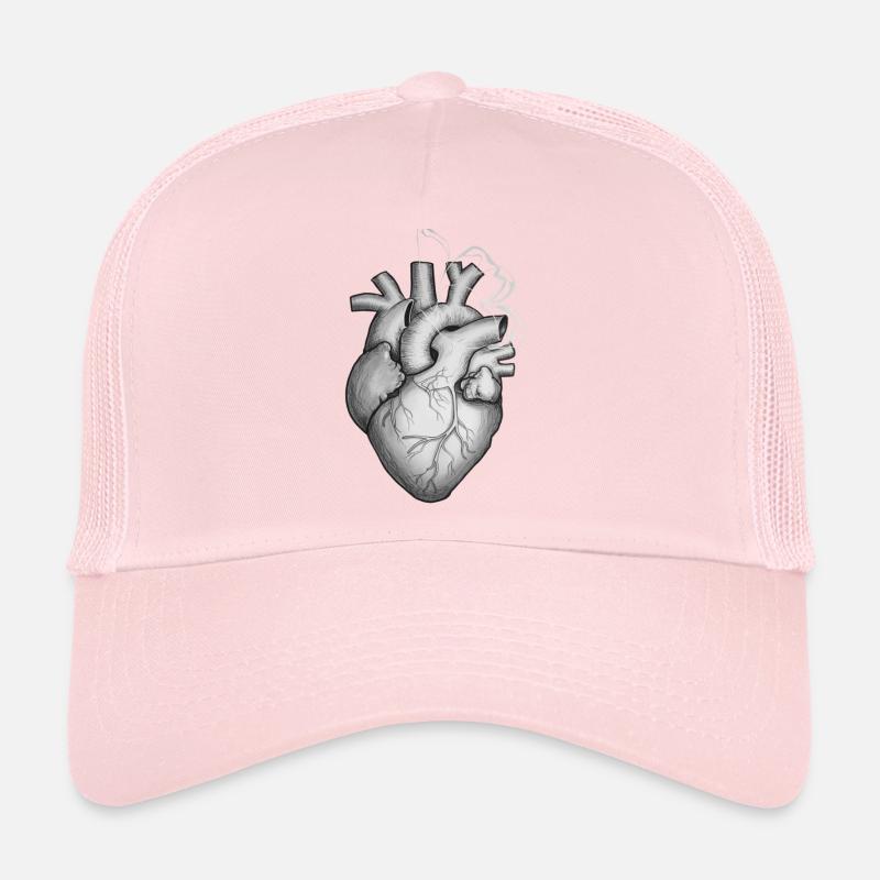 Herz mit Schmetterling Aesthetic Trucker Cap