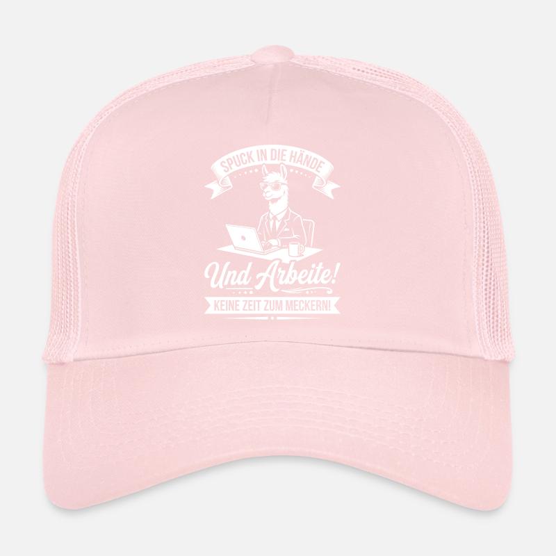 Crache dans tes mains, travaille ! Casquette trucker 