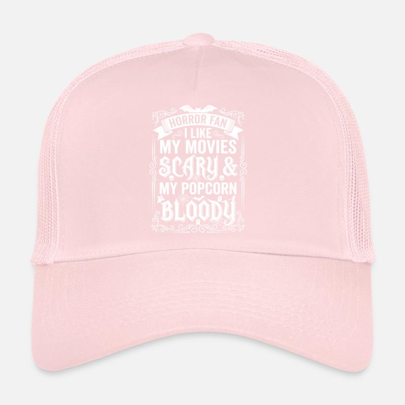 Horror Fan: Filme, Blut, Popcorn Trucker Cap