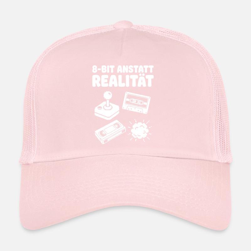 8-Bit Reality Retro Arcade Trucker Cap