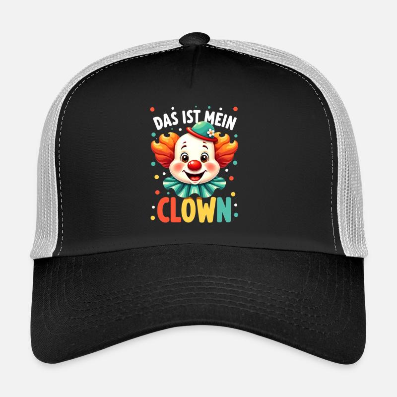 Carnival Clown Costume Carnival Carnival Trucker Cap