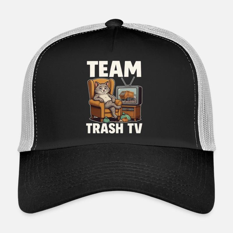Team Trash TV Cat Trucker Cap
