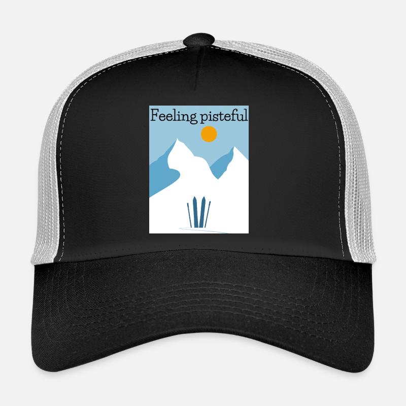 Pisteful alpiner Ski Trucker Cap
