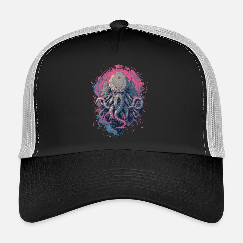 Cthulhu Horror Trucker Cap