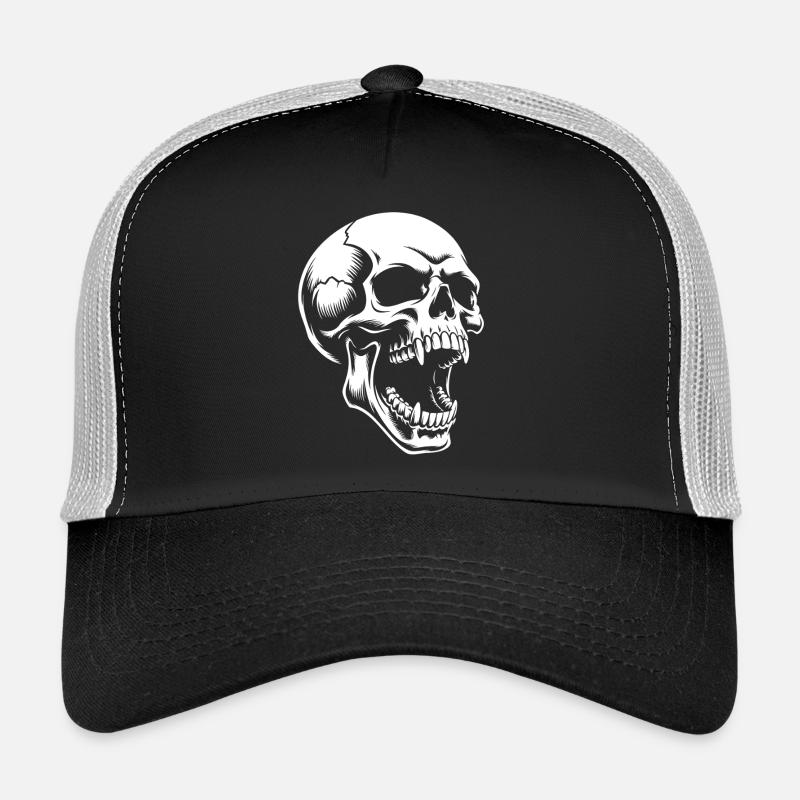 Screaming Skull Trucker Cap