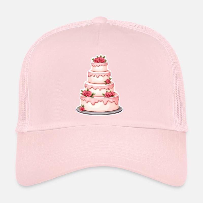 Cake Wedding Trucker Cap