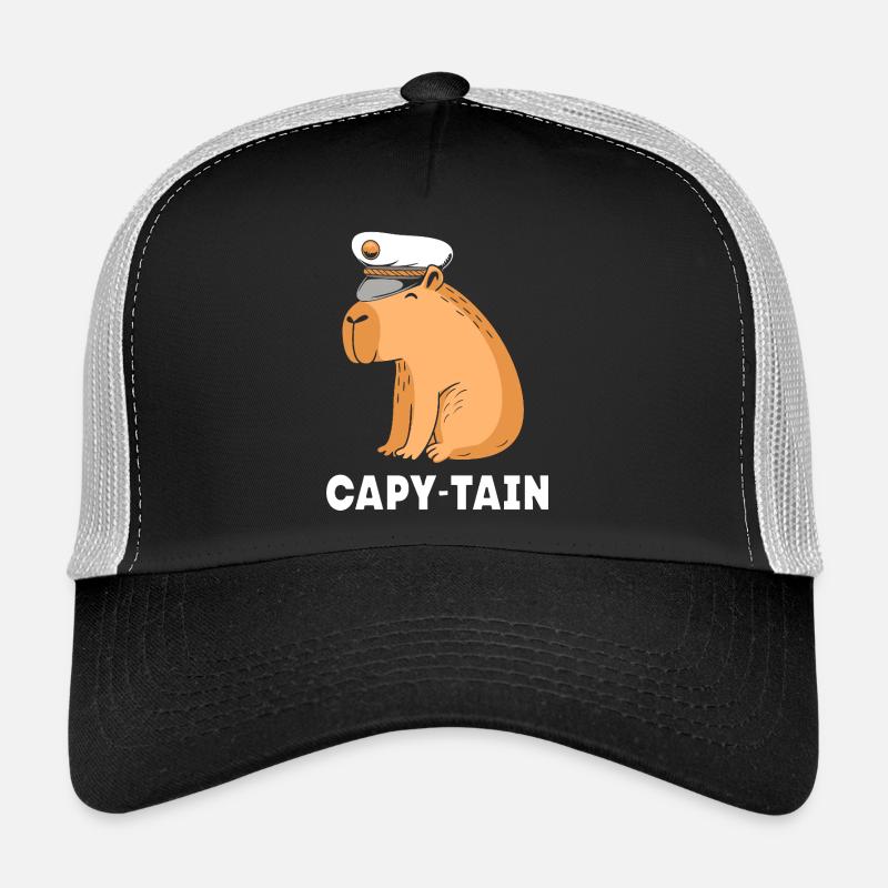 Capybara Capibara Casquette trucker 
