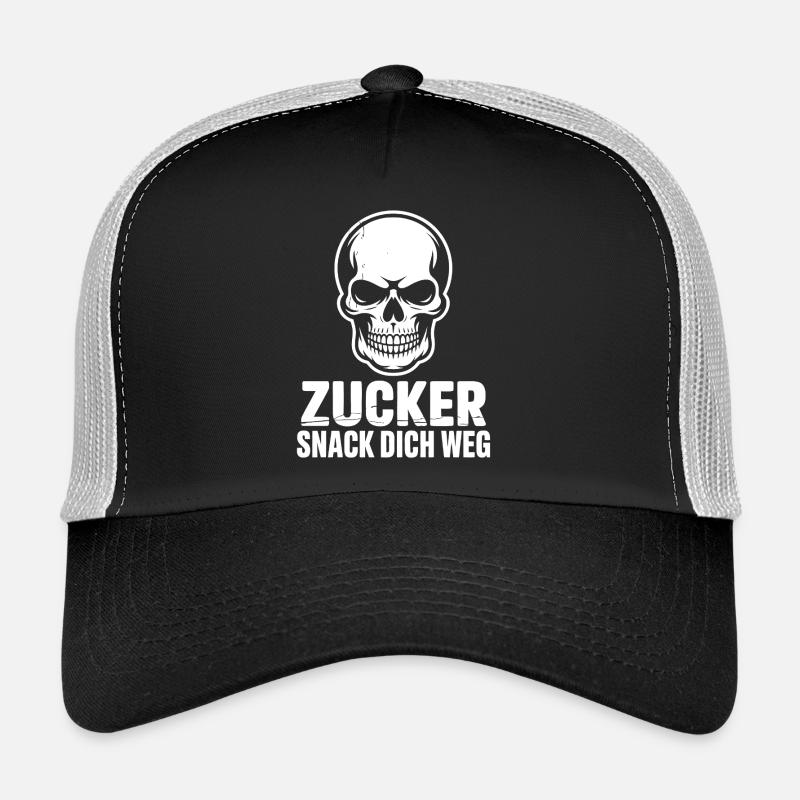 Sugar Skull Snack You Away Trucker Cap