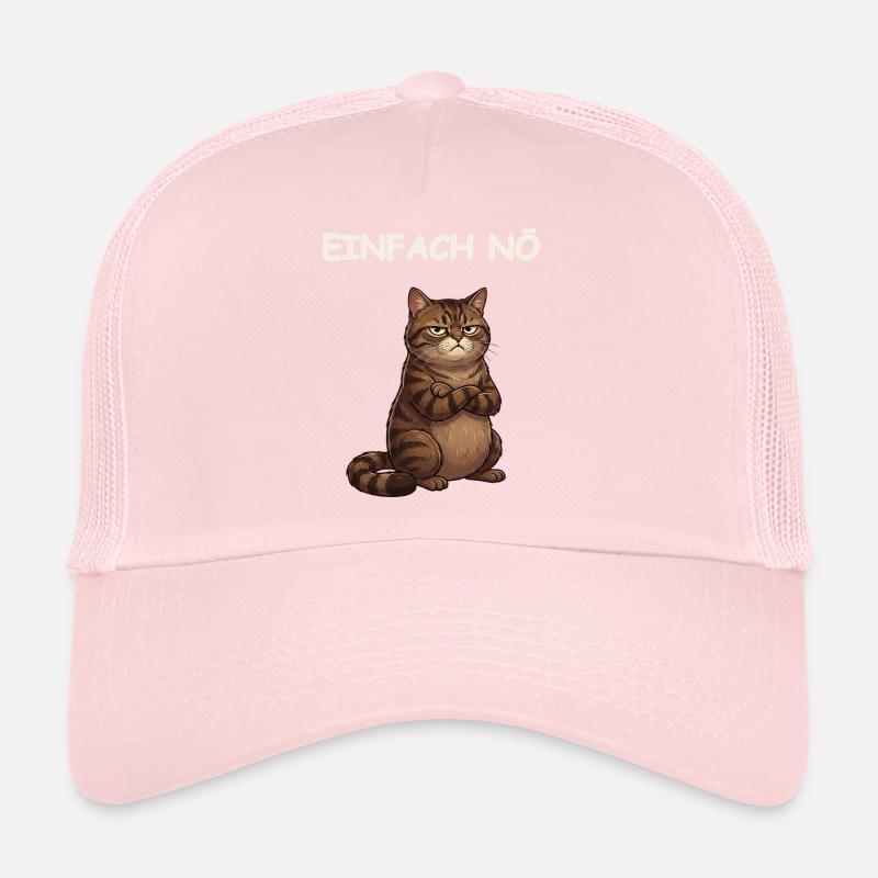 Drôle de dicton de chat Casquette trucker 