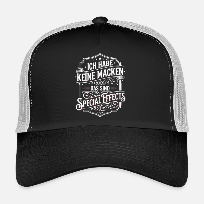 No quirks, special effects Trucker Cap