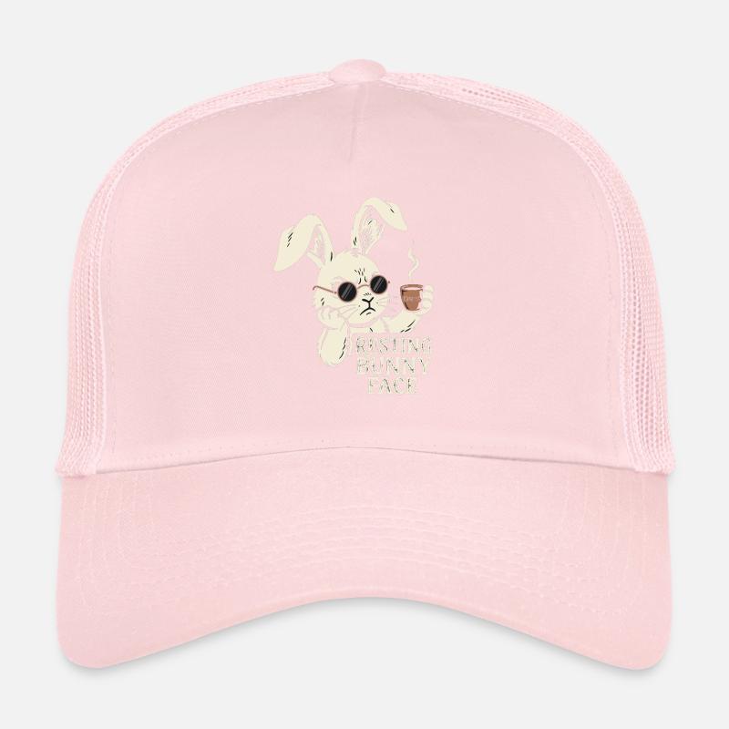 Grumpy Bunny Kaffee - Morgen Hase Trucker Cap