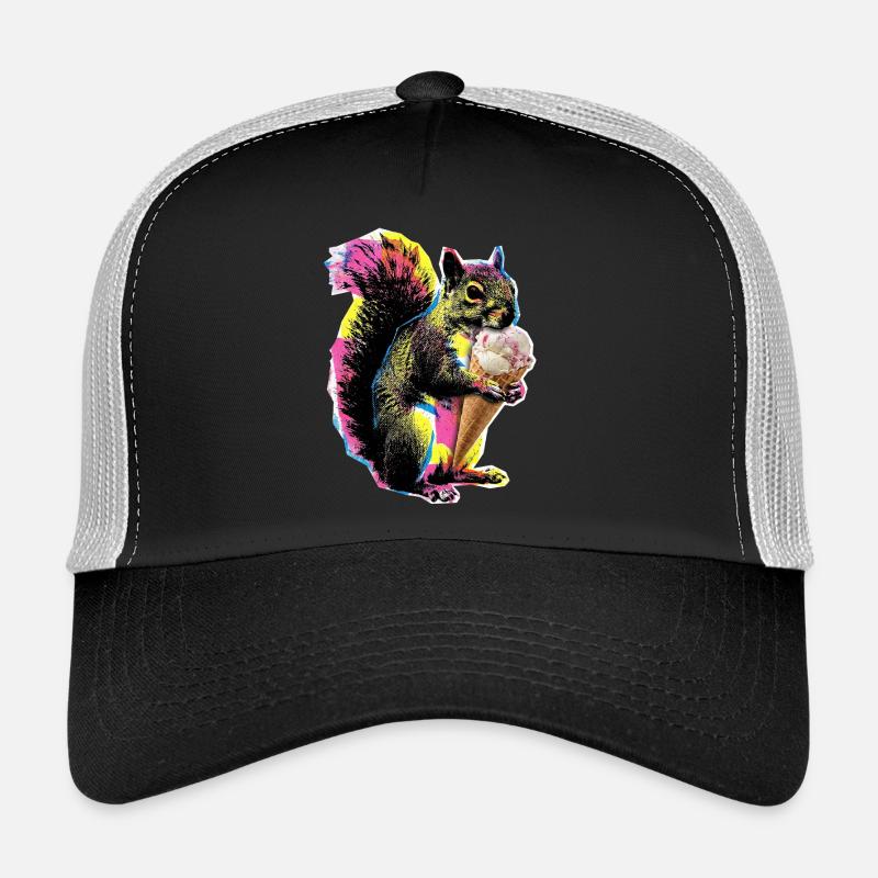 Eichhörnchen Eis Trucker Cap